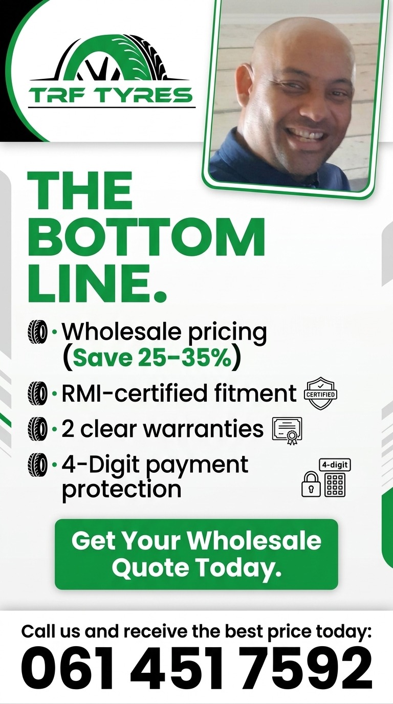 The Bottom Line — TRF Tyres wholesale pricing