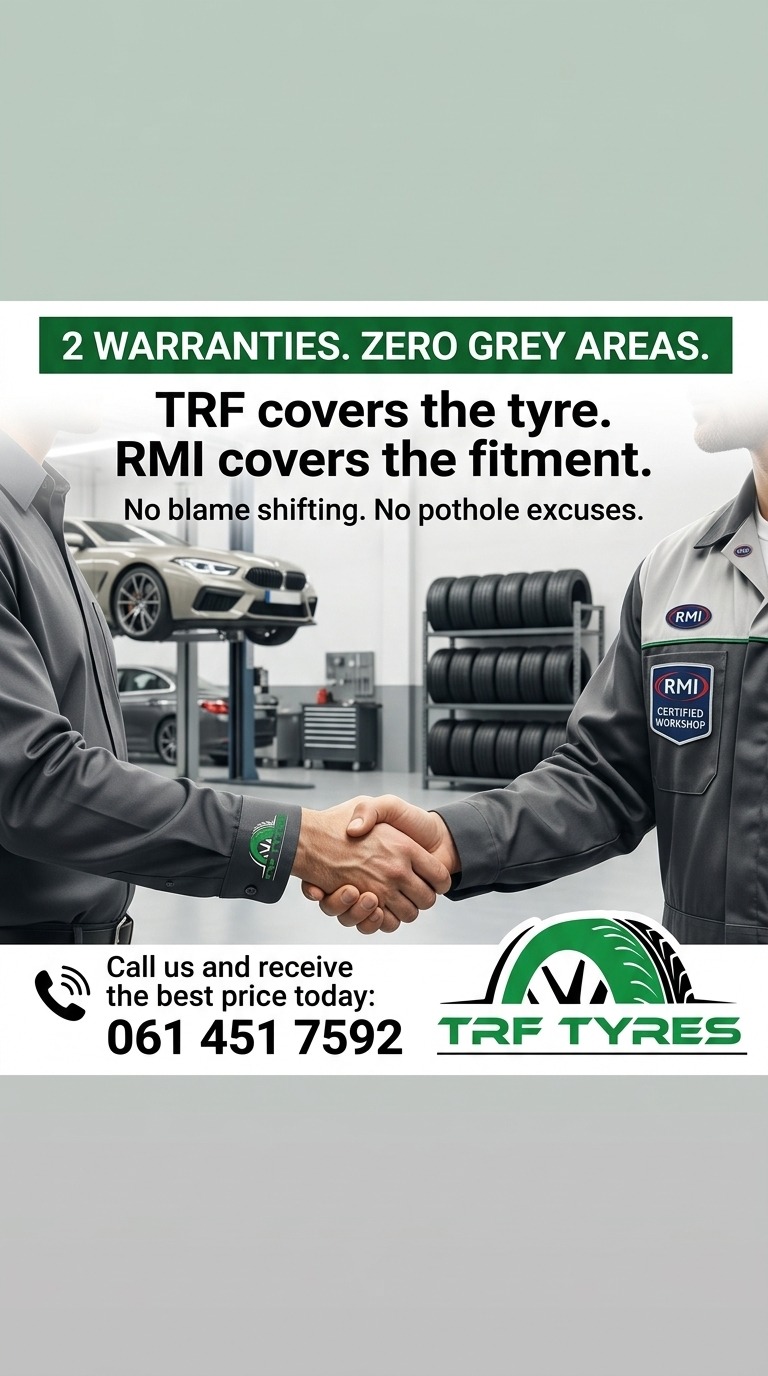 2 Warranties. Zero Grey Areas.